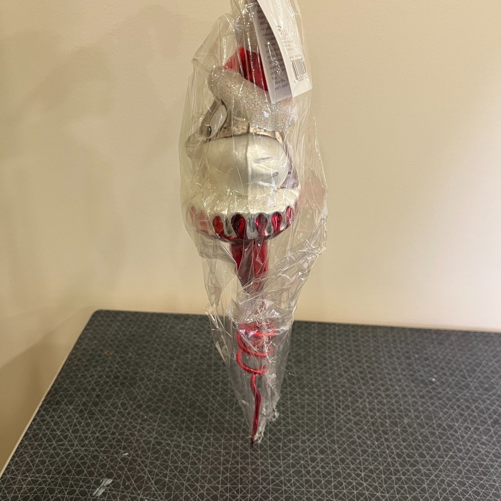 Radko Warner Bros Ornament Santa Bugs Bunny Sprite Icicle LTD ed, NEW - Picture 10 of 16